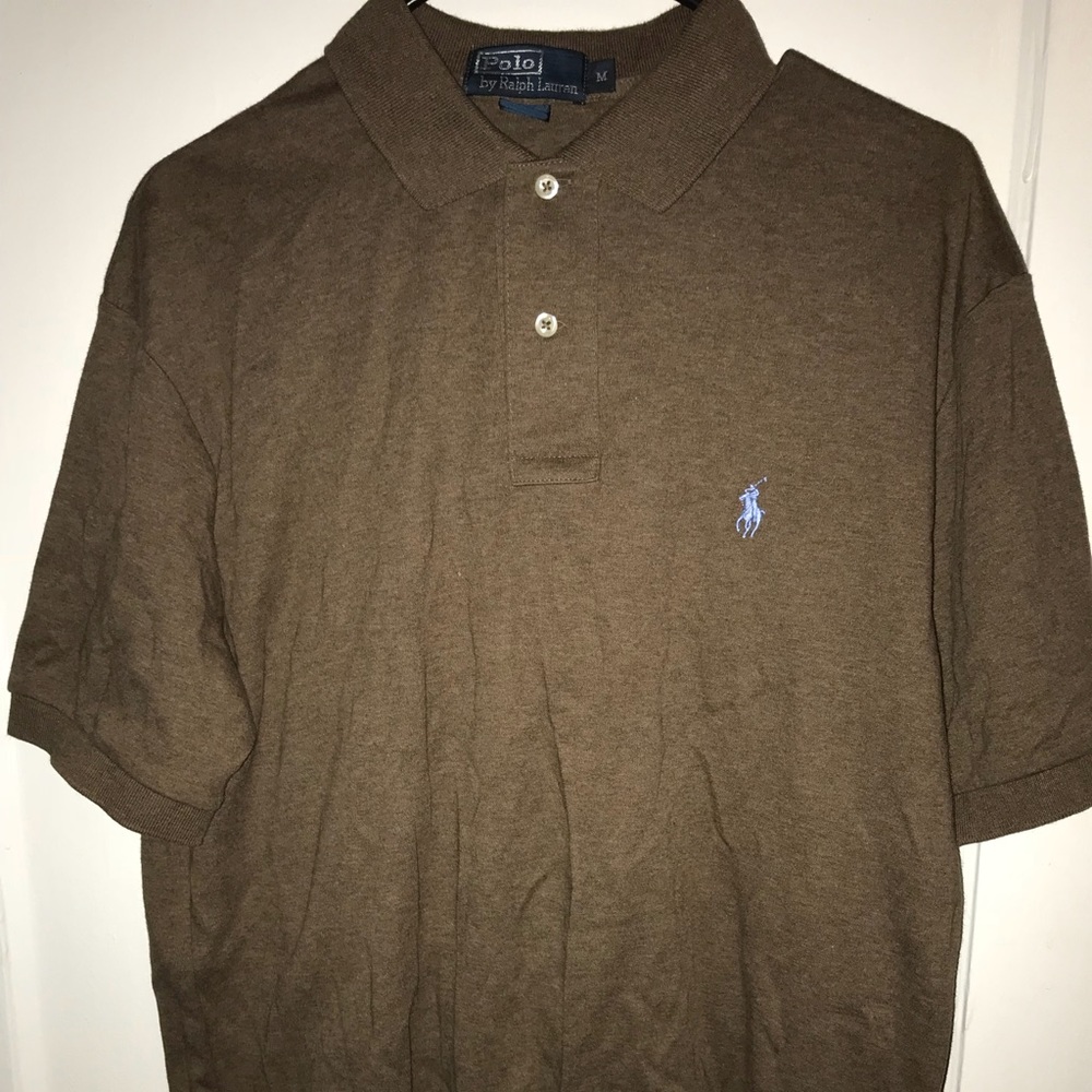 Brown polo